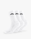Crew Socks 3 Pack - White