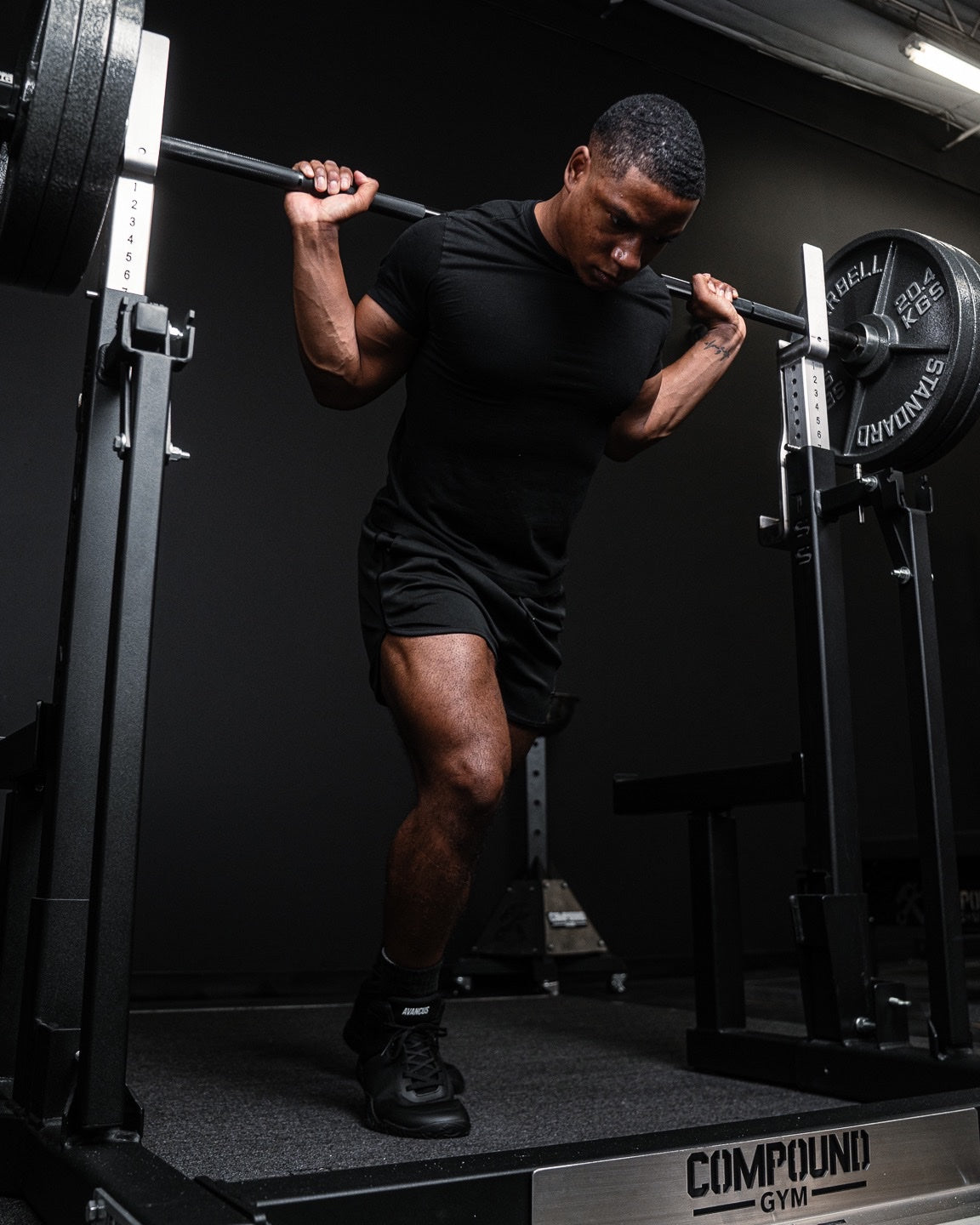 Apex Power High Top Black — athlete preparation