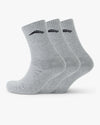 Crew Socks 3 Pack - Grey