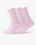 Crew Socks 3 Pack - Amalfi Pink