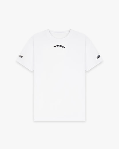 Men’s Competition T-Shirt White - Anterior