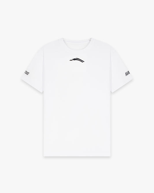 Men’s Competition T-Shirt White - Anterior
