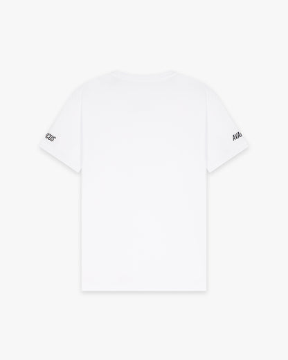 Men’s Competition T-Shirt White - Posterior