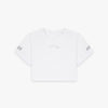 Women’s Competition Crop Top White - Anterior