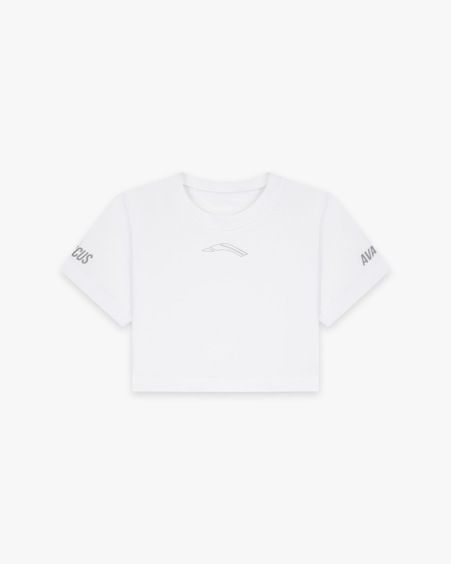 Women’s Competition Crop Top White - Anterior